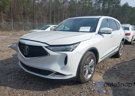 2022 Acura Mdx Standard from USA, damaged, VIN 5J8YD9H31NL000493